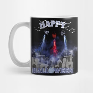 three ghosts in the graveyard Mug